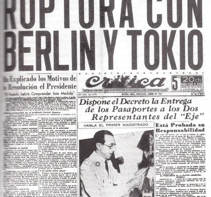 Why Argentina Declared War on the Axis in 1945