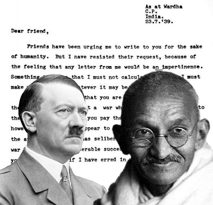 Gandhi’s Letters to Hitler