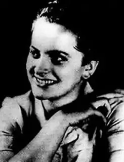 A photograph of Irma Grese by an unknown photographer, c. 1942–1945