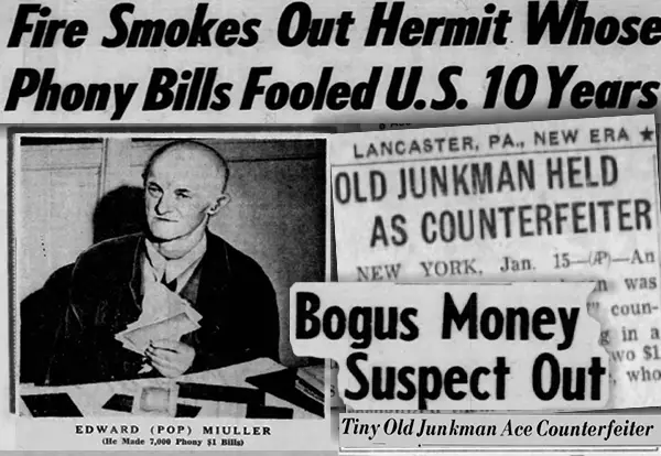 Emerich Juettner: the Most-Wanted and Unusual Counterfeiter in U.S. History