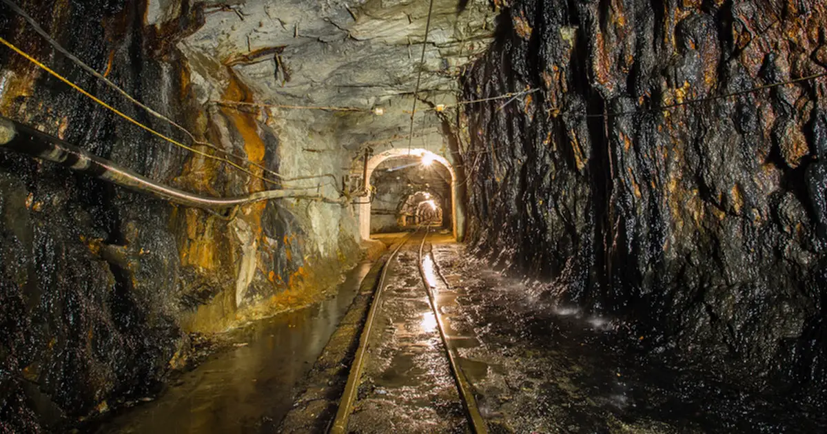 Inside Kidd Creek mine in northern Ontario (Source: Public Domain)