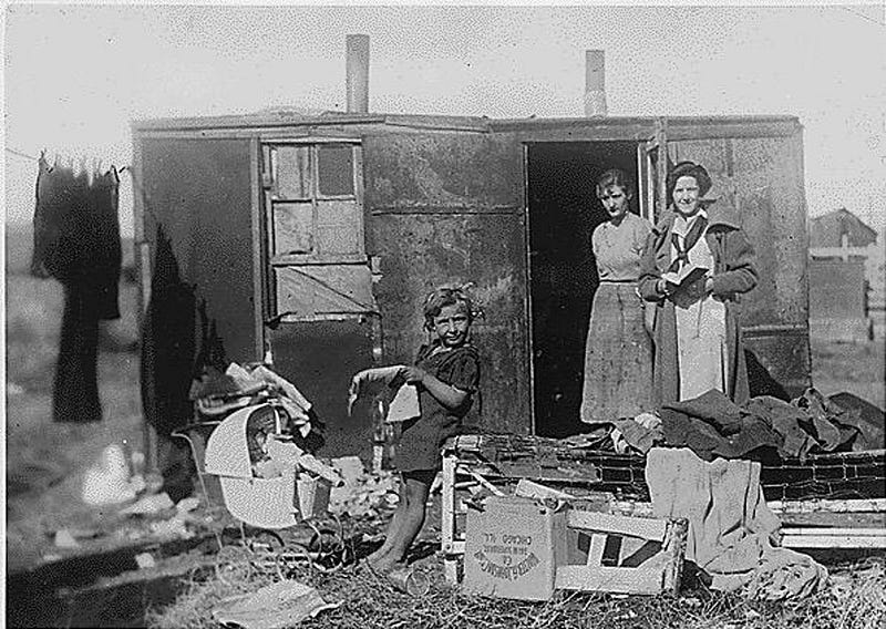 American poverty during 1948