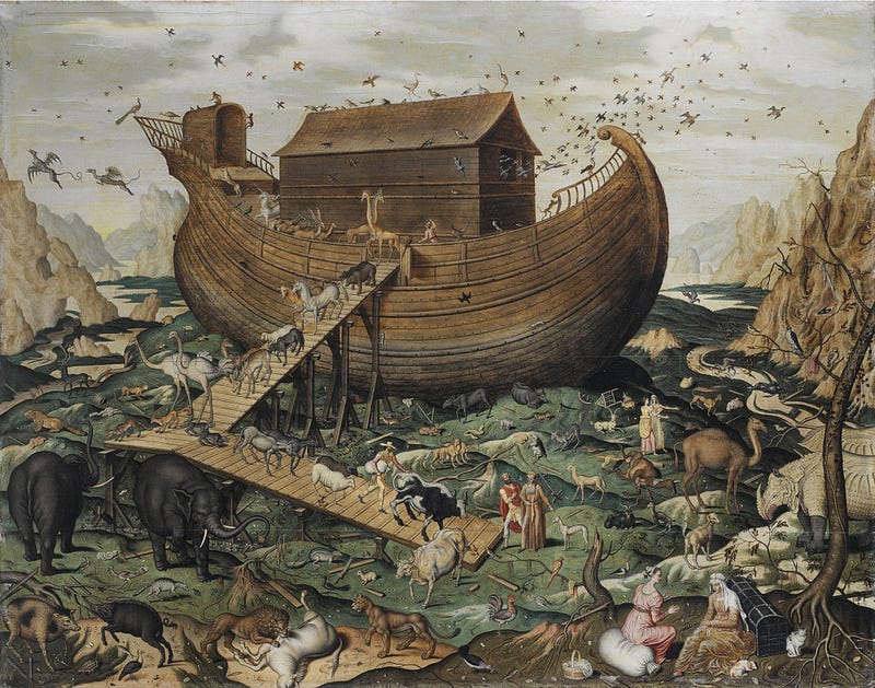 Noah’s Ark after the Great Flood