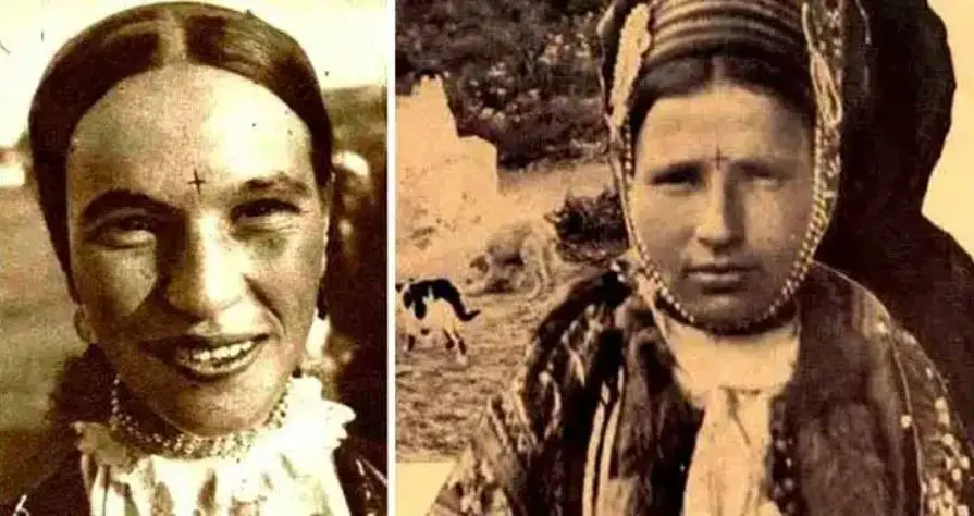 The Fascinating History Behind The Bulgarian Women With Croses On Their Forehead