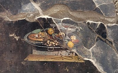 Archeologists Discover Pizza Painting Dating Back Over 2,000 Years